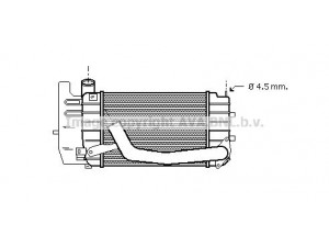 AVA QUALITY COOLING TOA4361 tarpinis suslėgto oro aušintuvas, kompresorius 
 Variklis -> Oro tiekimas -> Įkrovos agregatas (turbo/superįkrova) -> Tarpinis suslėgto oro aušintuvas
179000N010