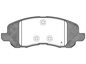 OPEN PARTS BPA0804.20 stabdžių trinkelių rinkinys, diskinis stabdys 
 Techninės priežiūros dalys -> Papildomas remontas
68020494AA, 68020494AB, K05191229AA