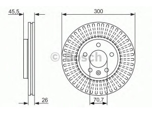 BOSCH 0 986 479 644 stabdžių diskas 
 Stabdžių sistema -> Diskinis stabdys -> Stabdžių diskas
13502051, 13502052, 13503988, 5 69 076