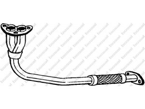 BOSAL 786-297 išleidimo kolektorius 
 Išmetimo sistema -> Išmetimo vamzdžiai
20010-14C11