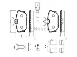 BOSCH 0 986 TB2 376 stabdžių trinkelių rinkinys, diskinis stabdys 
 Techninės priežiūros dalys -> Papildomas remontas
7D0 698 451 B, 7D0 698 451 C, 7D0 698 451 G