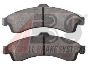 A.B.S. 38882 stabdžių trinkelių rinkinys, diskinis stabdys