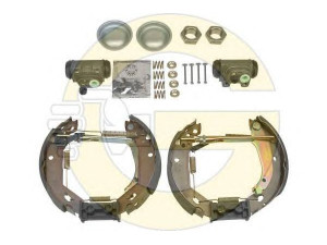 GIRLING 5312461 stabdžių trinkelių komplektas
42414Y, 424240, 42417G, 424240