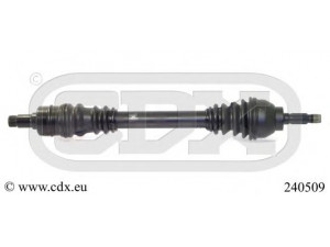 CDX 240509 kardaninis velenas 
 Ratų pavara -> Kardaninis velenas