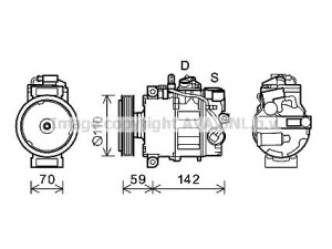 AVA QUALITY COOLING AIK380 kompresorius, oro kondicionierius 
 Oro kondicionavimas -> Kompresorius/dalys
8K0260805J, 8K0260805P, 8K260805C