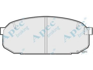 APEC braking PAD939 stabdžių trinkelių rinkinys, diskinis stabdys 
 Techninės priežiūros dalys -> Papildomas remontas
1U013328Z, B0Y13323ZA, V9118X025