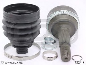 CDX 782/48 jungčių komplektas, kardaninis velenas 
 Ratų pavara -> Sujungimai/komplektas
4346059025, 4347059025