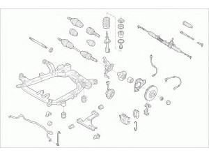 ZF Parts OPEL-ASTRA-FZ024 vairavimo mechanizmas; rato pakaba 
 Vairavimas -> Prekių paieška pagal schemą