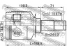 FEBEST 1611-164LH jungtis, kardaninis velenas
A1643300801