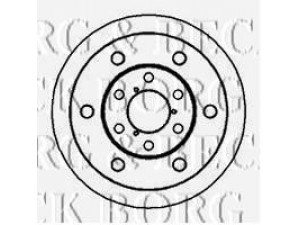 BORG & BECK BBD5795S stabdžių diskas 
 Dviratė transporto priemonės -> Stabdžių sistema -> Stabdžių diskai / priedai
1904529, 1904592, 5938118, 93800492