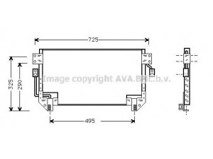 AVA QUALITY COOLING TO5195 kondensatorius, oro kondicionierius 
 Oro kondicionavimas -> Kondensatorius
8846050020