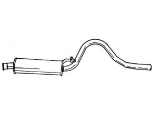 AKS DASIS SG40402 vidurinis duslintuvas