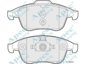 APEC braking PAD1708 stabdžių trinkelių rinkinys, diskinis stabdys 
 Techninės priežiūros dalys -> Papildomas remontas
410600032R, 410600629R, 410602933R
