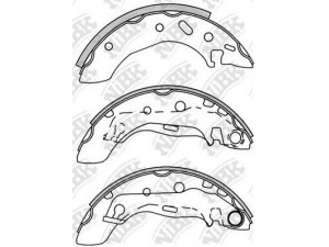 NiBK FN3395 stabdžių trinkelių komplektas 
 Techninės priežiūros dalys -> Papildomas remontas