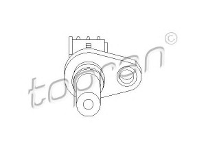 TOPRAN 302 653 RPM jutiklis, variklio valdymas 
 Kibirkšties / kaitinamasis uždegimas -> Impulsų generatorius
1 219 993, 1 347 419, 1 358 343