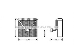 AVA QUALITY COOLING AIV022 garintuvas, oro kondicionierius 
 Oro kondicionavimas -> Garintuvas
8Z0820103B