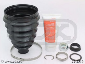 CDX 22-2316 gofruotoji membrana, kardaninis velenas 
 Ratų pavara -> Gofruotoji membrana