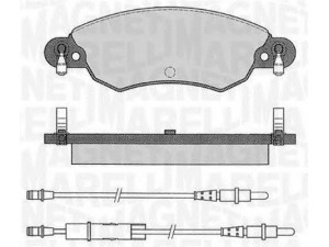 MAGNETI MARELLI 363916060565 stabdžių trinkelių rinkinys, diskinis stabdys 
 Techninės priežiūros dalys -> Papildomas remontas
425214, 425287