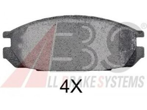 A.B.S. 36693 OE stabdžių trinkelių rinkinys, diskinis stabdys 
 Techninės priežiūros dalys -> Papildomas remontas
41060-40U90, 41060-89E90, 41060-G8385