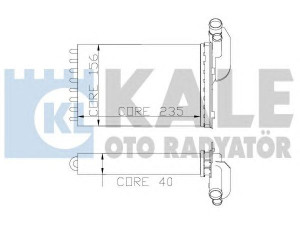KALE OTO RADYATÖR 110000 šilumokaitis, salono šildymas 
 Šildymas / vėdinimas -> Šilumokaitis
77 01 033 457, 77 01 034 551, 77 01 204 680