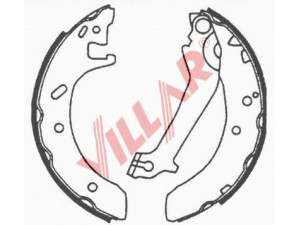 VILLAR 629.0632 stabdžių trinkelių komplektas 
 Techninės priežiūros dalys -> Papildomas remontas
1014655, 1473056, 5027752, 7176735