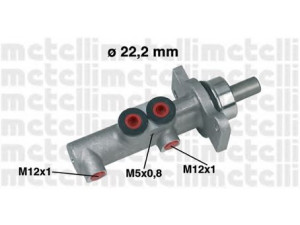 METELLI 05-0423 pagrindinis cilindras, stabdžiai 
 Stabdžių sistema -> Pagrindinis stabdžių cilindras
4601.L8, 4601.L8