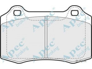 APEC braking PAD1271 stabdžių trinkelių rinkinys, diskinis stabdys 
 Techninės priežiūros dalys -> Papildomas remontas
4254C6, JLM21282, C2C24016, C2C8361