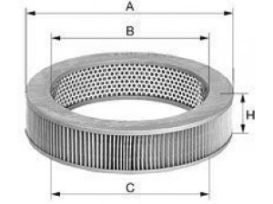 UNIFLUX FILTERS XA414 oro filtras 
 Techninės priežiūros dalys -> Techninės priežiūros intervalai
16546-M5600