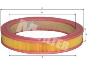 MFILTER A 113 oro filtras 
 Techninės priežiūros dalys -> Techninės priežiūros intervalai
5005 530, A 790 X 9601 CA, 7 701 348 248