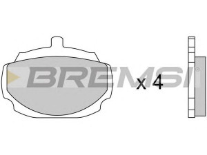 BREMSI BP2033 stabdžių trinkelių rinkinys, diskinis stabdys 
 Techninės priežiūros dalys -> Papildomas remontas
GBP202, GBP256, GBP90202, GBP90256