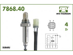 MTE-THOMSON 7868.40.050 lambda jutiklis 
 Variklis -> Variklio elektra
22690-AA420, 22690-AA540, 22690-AA630
