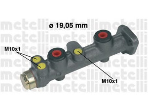 METELLI 05-0024 pagrindinis cilindras, stabdžiai 
 Stabdžių sistema -> Pagrindinis stabdžių cilindras
790608, 790837, 790838, 793034