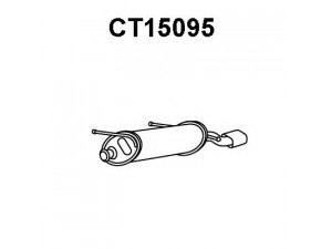 VENEPORTE CT15095 galinis duslintuvas 
 Išmetimo sistema -> Duslintuvas
1726H3, 1726R9, 1726S0, 1726S1