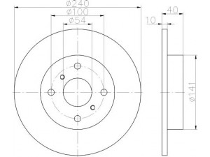 HELLA PAGID 8DD 355 115-761 stabdžių diskas 
 Stabdžių sistema -> Diskinis stabdys -> Stabdžių diskas
4243117010