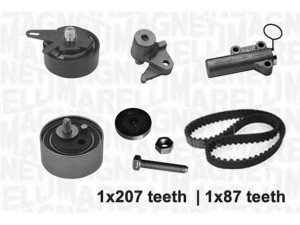 MAGNETI MARELLI 341302390000 paskirstymo diržo komplektas 
 Techninės priežiūros dalys -> Papildomas remontas
059198119A, 059198119B, 059198119A