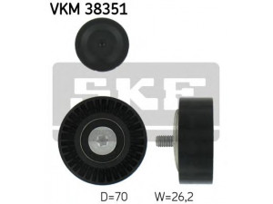 SKF VKM 38351 kreipiantysis skriemulys, V formos rumbuotas diržas 
 Diržinė pavara -> V formos rumbuotas diržas/komplektas -> Laisvasis/kreipiamasis skriemulys
11 28 1 440 237, 11 28 7 549 557