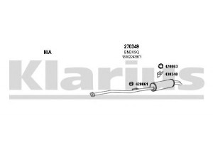 KLARIUS 060225E išmetimo sistema 
 Išmetimo sistema -> Išmetimo sistema, visa