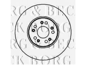 BORG & BECK BBD5870S stabdžių diskas 
 Dviratė transporto priemonės -> Stabdžių sistema -> Stabdžių diskai / priedai
140 421 101264, 1404210212, 1404210912