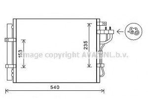 AVA QUALITY COOLING KA5188 kondensatorius, oro kondicionierius