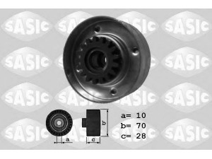 SASIC 1624023 kreipiantysis skriemulys, V formos rumbuotas diržas 
 Diržinė pavara -> V formos rumbuotas diržas/komplektas -> Laisvasis/kreipiamasis skriemulys
7700851321
