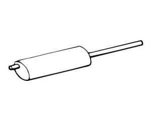 WALKER 08434 vidurinis duslintuvas
852247, 91108034, 91108111