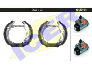 ICER 79KT0077 C stabdžių trinkelių komplektas 
 Techninės priežiūros dalys -> Papildomas remontas
4242.11, 4242.27, 4242.L7, E170210