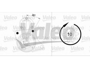 VALEO 455724 starteris 
 Elektros įranga -> Starterio sistema -> Starteris
1057652, 1061458, 1095570, 1097126
