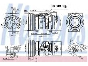 NISSENS 89351 kompresorius, oro kondicionierius 
 Oro kondicionavimas -> Kompresorius/dalys
CC2961450G, CC2961K00, CC2961K00A