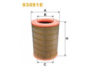 WIX FILTERS 93091E oro filtras
A67842, 1335679, 1421022