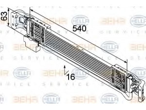HELLA 8MO 376 747-131 alyvos aušintuvas, variklio alyva 
 Aušinimo sistema -> Radiatorius/alyvos aušintuvas -> Alyvos aušintuvas
3C0 317 019 C