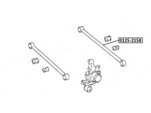 ASVA 0125-215B vikšro valdymo svirtis 
 Ašies montavimas/vairavimo mechanizmas/ratai -> Valdymo svirtis/pasukamosios svirties sujungimas -> Vairo trauklės (valdymo svirtis, išilginis balansyras, diago
48730-21040, 48730-21080, 48730-21090