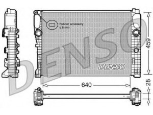 DENSO DRM17042 radiatorius, variklio aušinimas 
 Aušinimo sistema -> Radiatorius/alyvos aušintuvas -> Radiatorius/dalys
2115000202, 2115003102, 2115003402