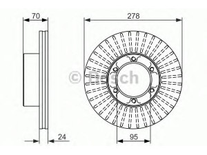 BOSCH 0 986 479 488 stabdžių diskas 
 Stabdžių sistema -> Diskinis stabdys -> Stabdžių diskas
50 00 388 057