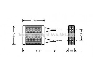 AVA QUALITY COOLING DN6090 šilumokaitis, salono šildymas 
 Šildymas / vėdinimas -> Šilumokaitis
2714060A11